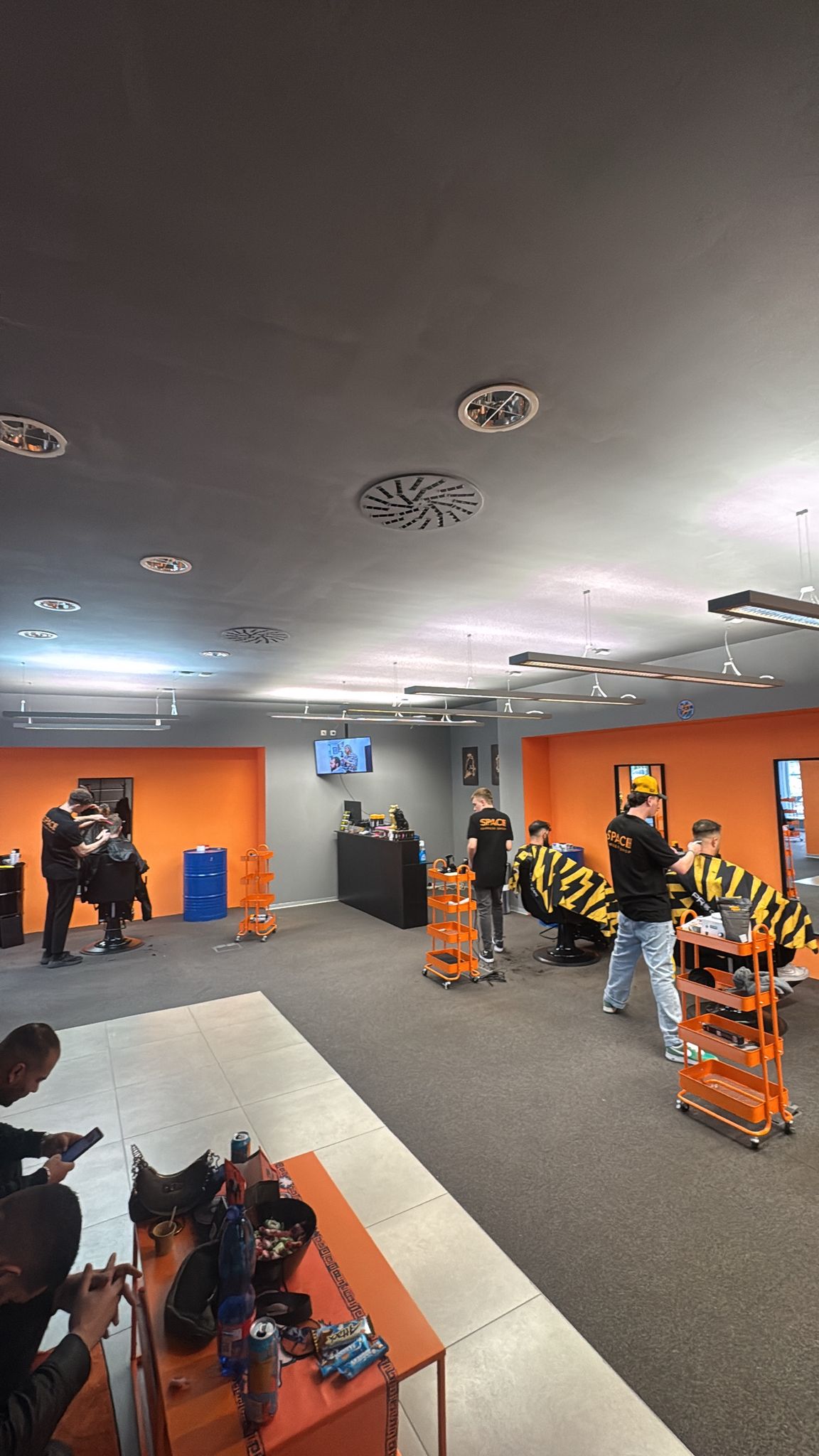 Barberské kreslo v Space Barber Nové Mesto nad Váhom